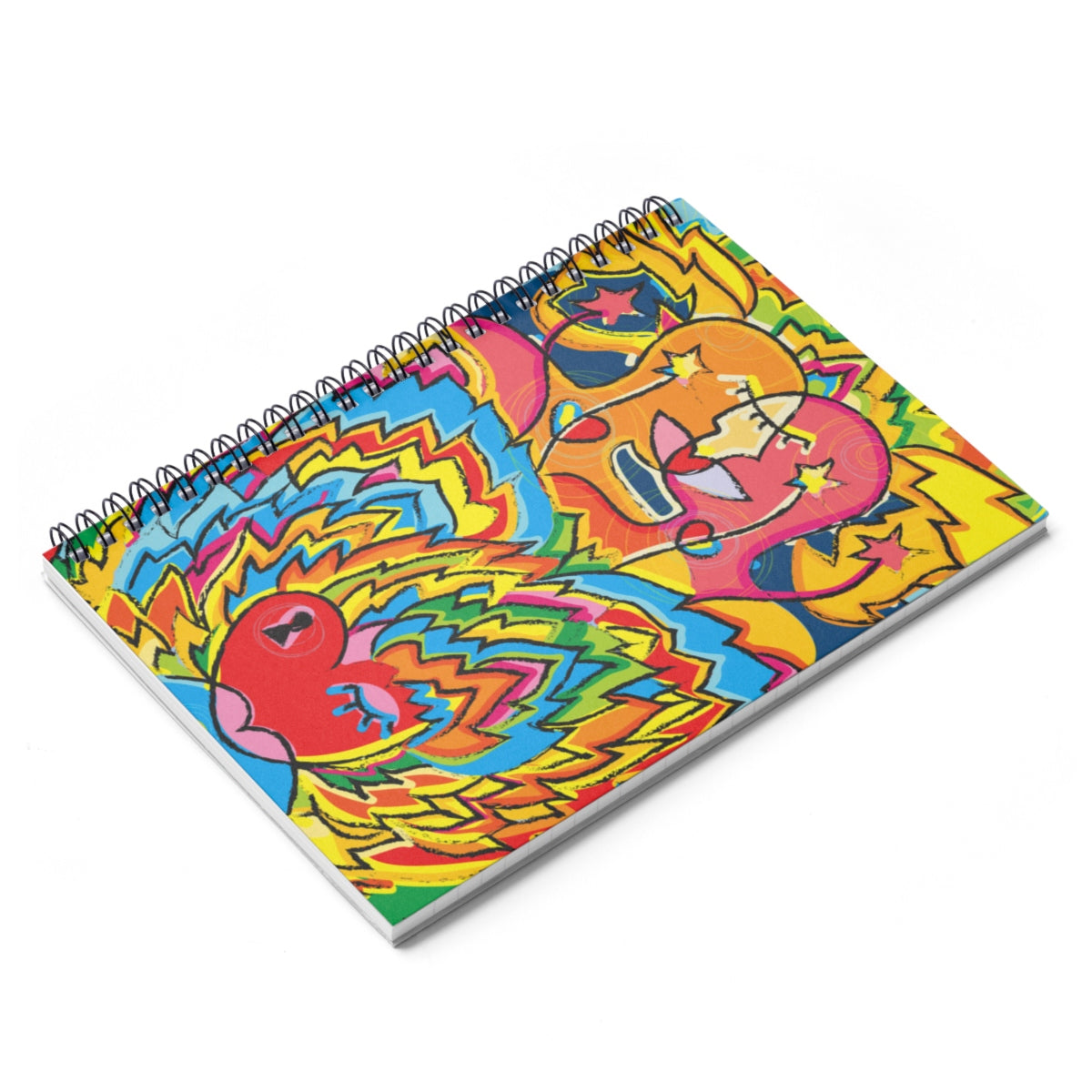 Spiral Notebook - Ruled Line - Happyboca