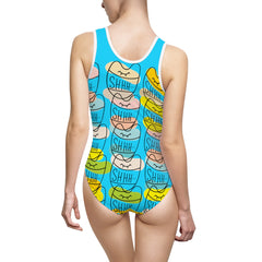 Women's Classic One-Piece Swimsuit - Happyboca