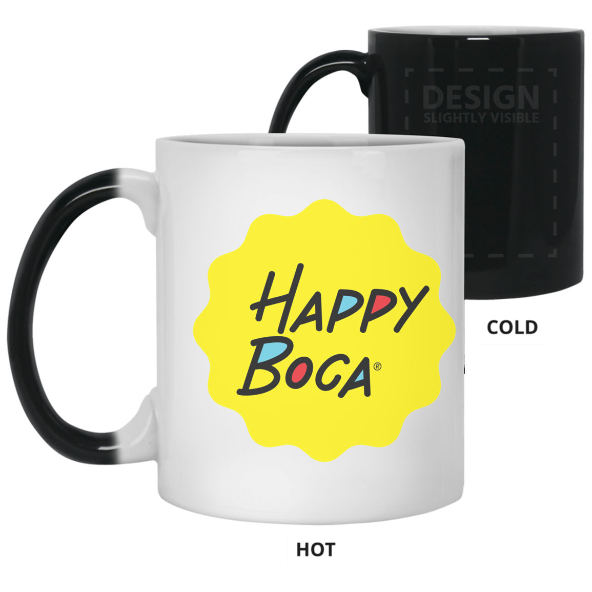 11 oz. Color Changing Mug - Happyboca