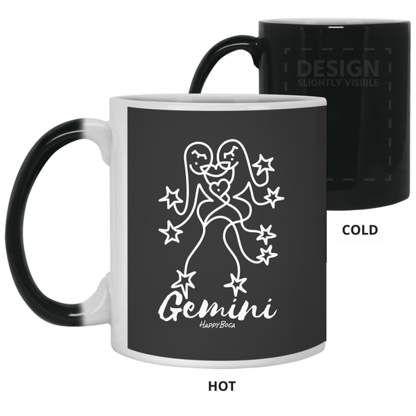 GEMINI - 11 oz. Color Changing Mug - Happyboca