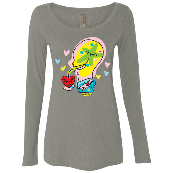 Ladies' Long Sleeve Tee - Happyboca
