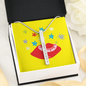 Vertical Stick Necklace
