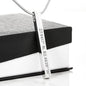 Vertical Stick Necklace