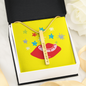 Vertical Stick Necklace