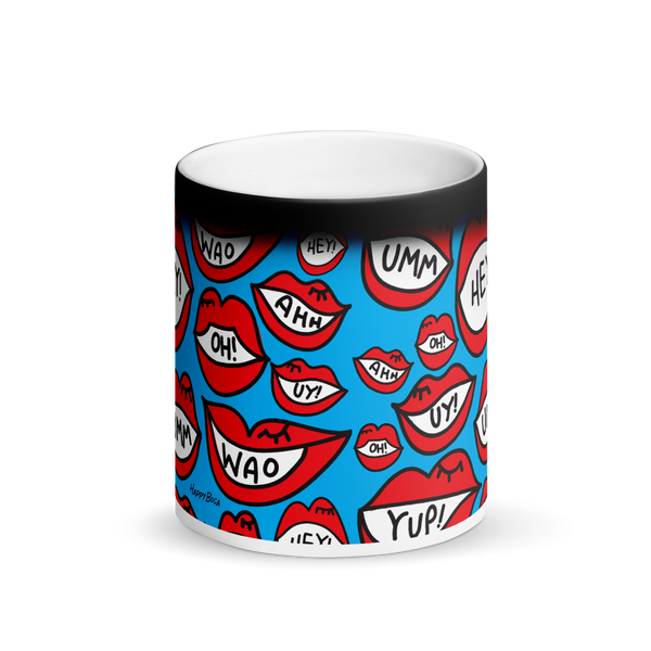 Matte Black Magic Mug