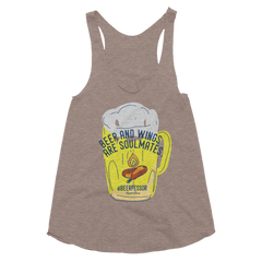 Women's Tri-Blend Racerback Tank - Happyboca