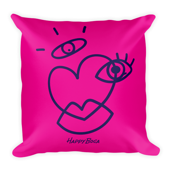 Square Pillow - Happyboca