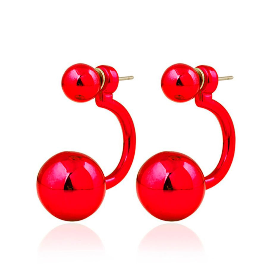 Crystal Earrings Ear Hook Stud - Happyboca