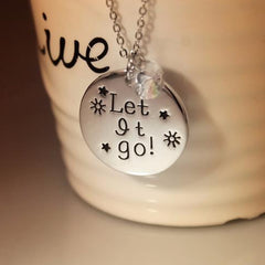 Let It Go - Pendant Necklace - Happyboca