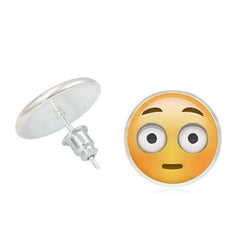 SPIT TONGUE Fun Emoji Stud Earring - Happyboca