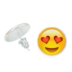 LOVE  Fun Emoji Stud Earring - Happyboca