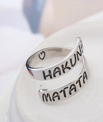 Hakuna Matata Fancy Ring