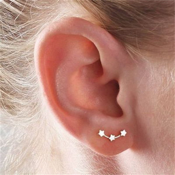 Simple star stud earring - Happyboca